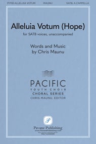 Alleluia Votum SATB choral sheet music cover Thumbnail